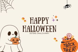 Veselé halloweenske omaľovánky, ktoré si môžete stiahnuť vo formáte PDF zdarma 🎃 Nájdete na našej stránke www.zajkousko.sk...